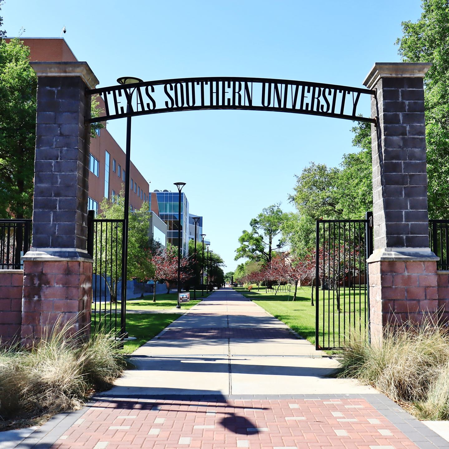 Texas Southern University entrance off Cleburne Street