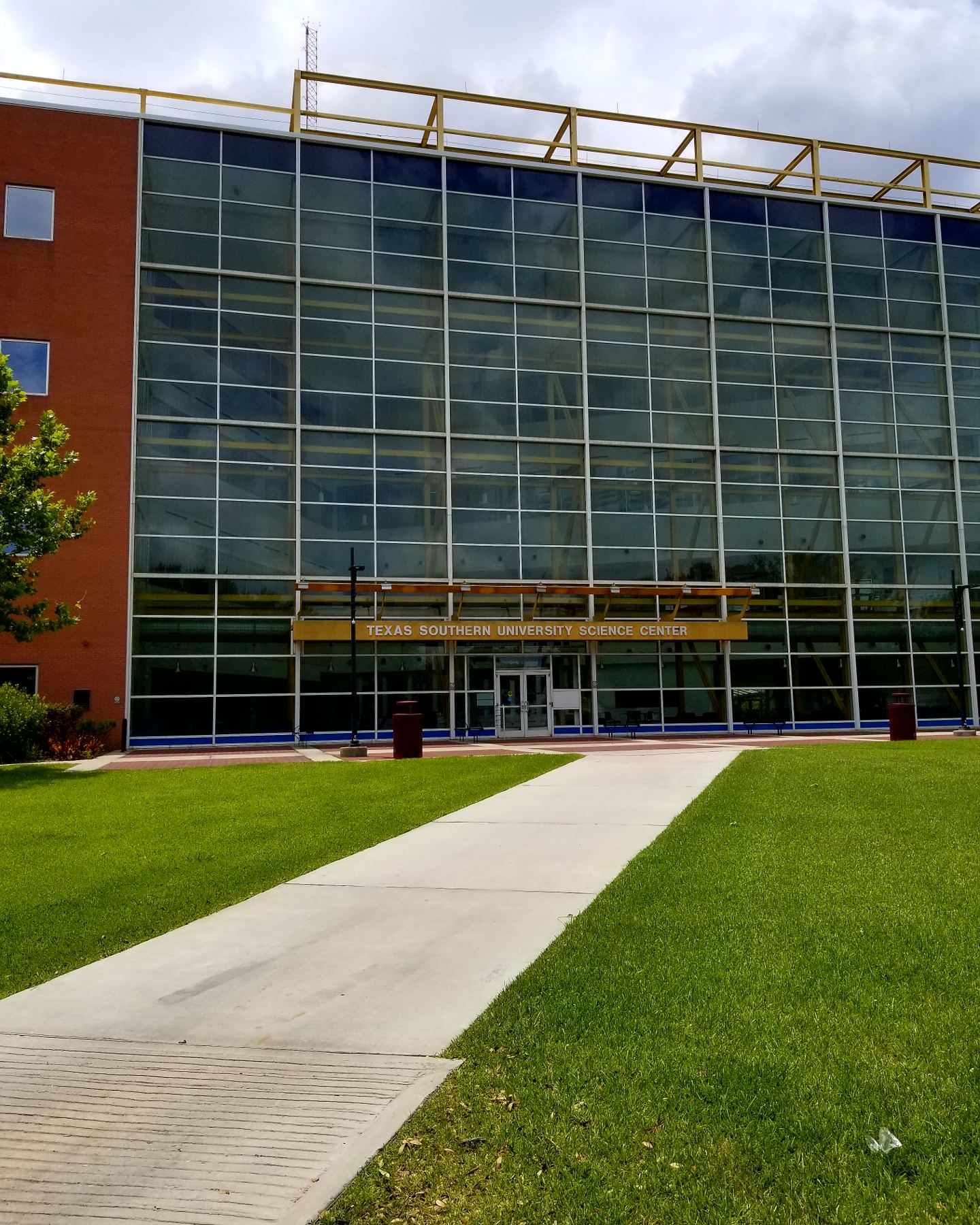 The science center building at Texas Southern University
